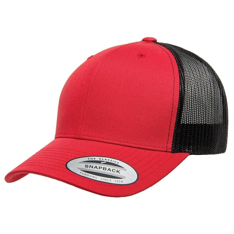 New Era - Snapback Low Profile Trucker Cap NE207 | Dirt Cheap Headwear