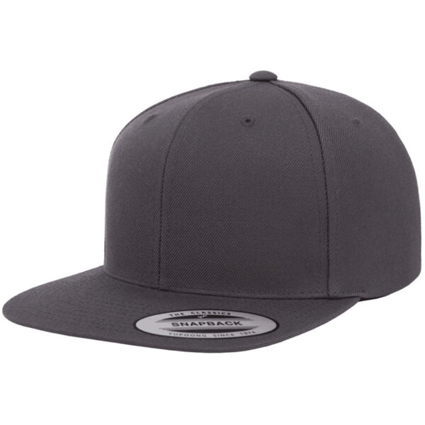YP Classics - Premium Snapback Cap - 6089M - Dark Grey