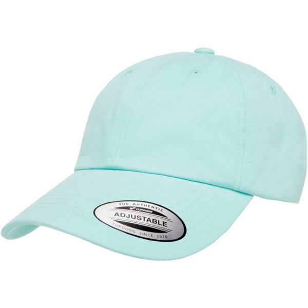 YP Classics - Peached Cotton Twill Dad Cap - 6245PT - Diamond Blue