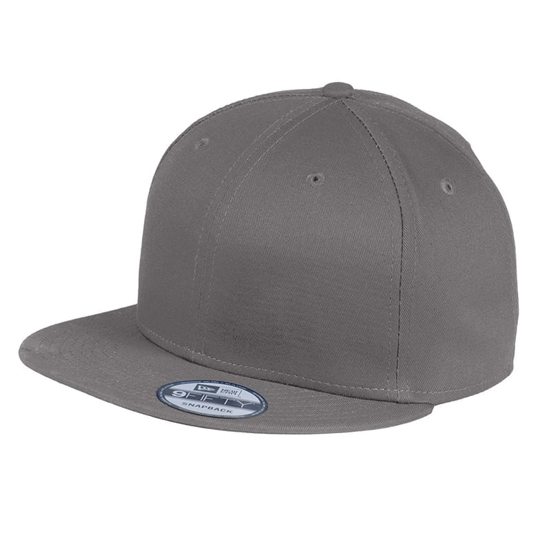 New Era - Flat Bill Snapback Cap - NE400 | Dirt Cheap Headwear