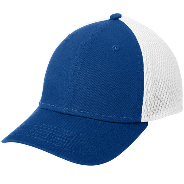 New Era - Youth Stretch Mesh Cap - NE302 - Royal White