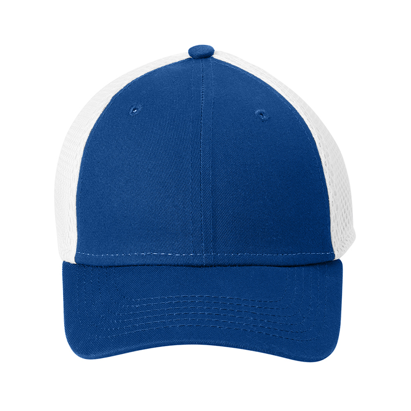 New Era - Youth Stretch Mesh Cap - NE302 - Royal White Front