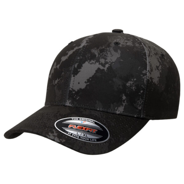 Flexfit - Veil Camo Cap - 6277VC - Poseidon Black
