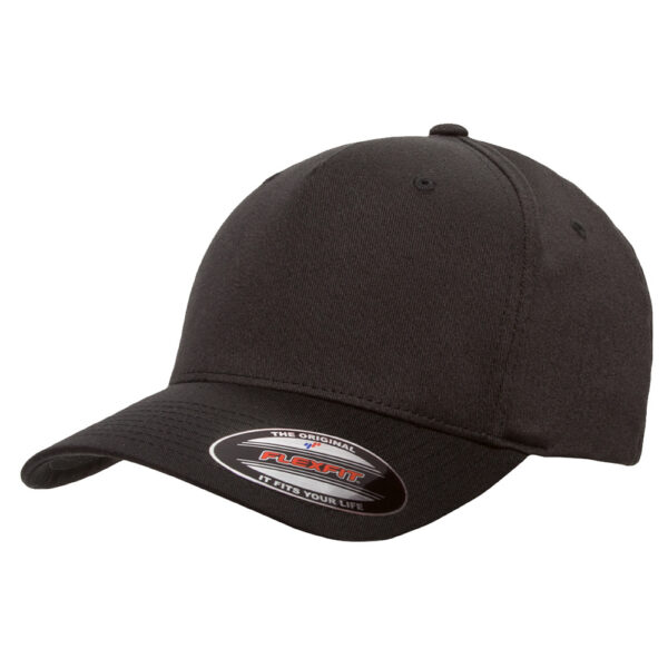 Flexfit - Five Panel Cap - 6560 - Black