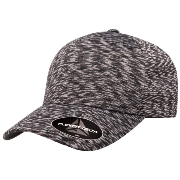 Flexfit - Delta Seamless Unipanel Cap - 280 - Melange Black