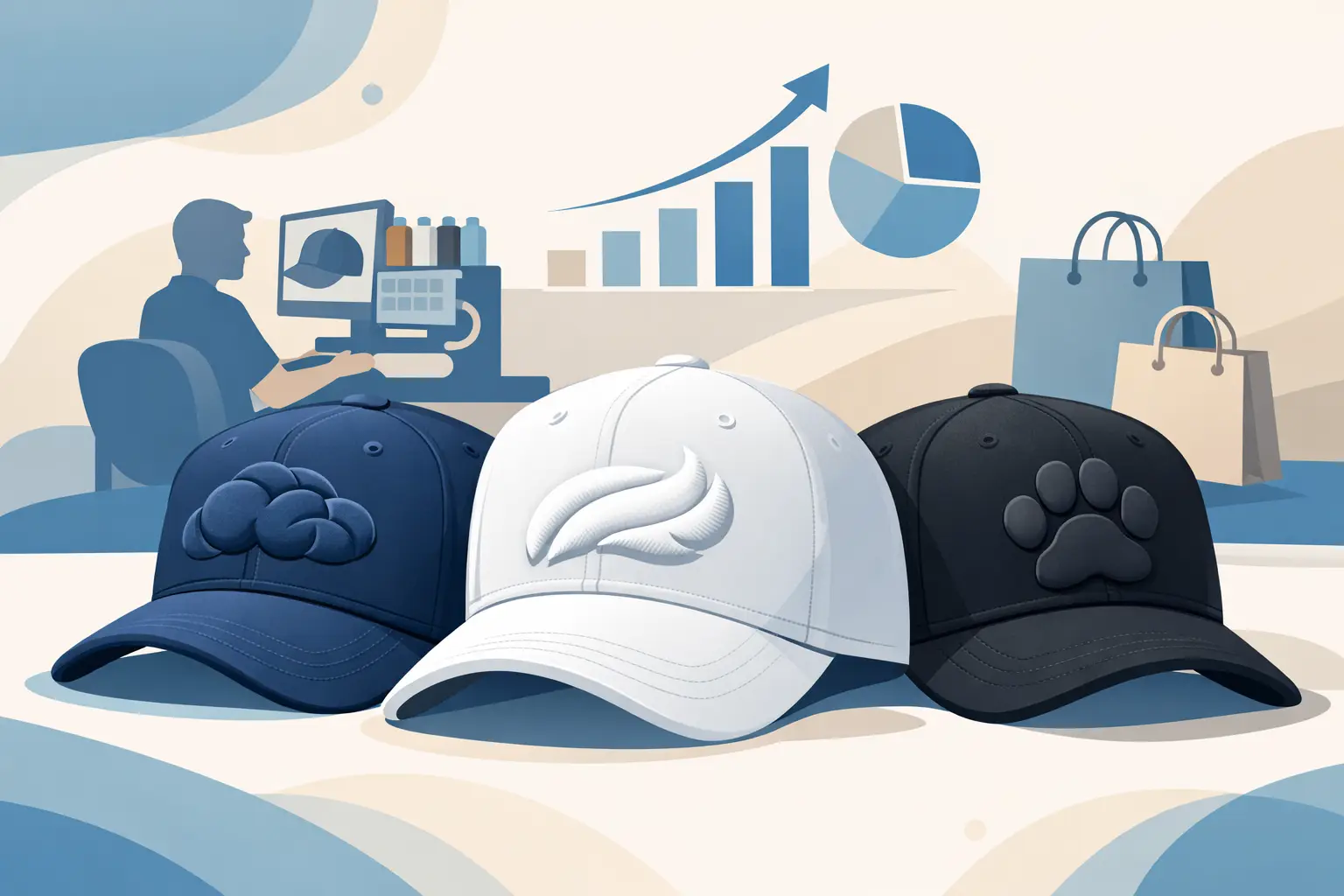 Custom Puff Embroidery Hats That Sell