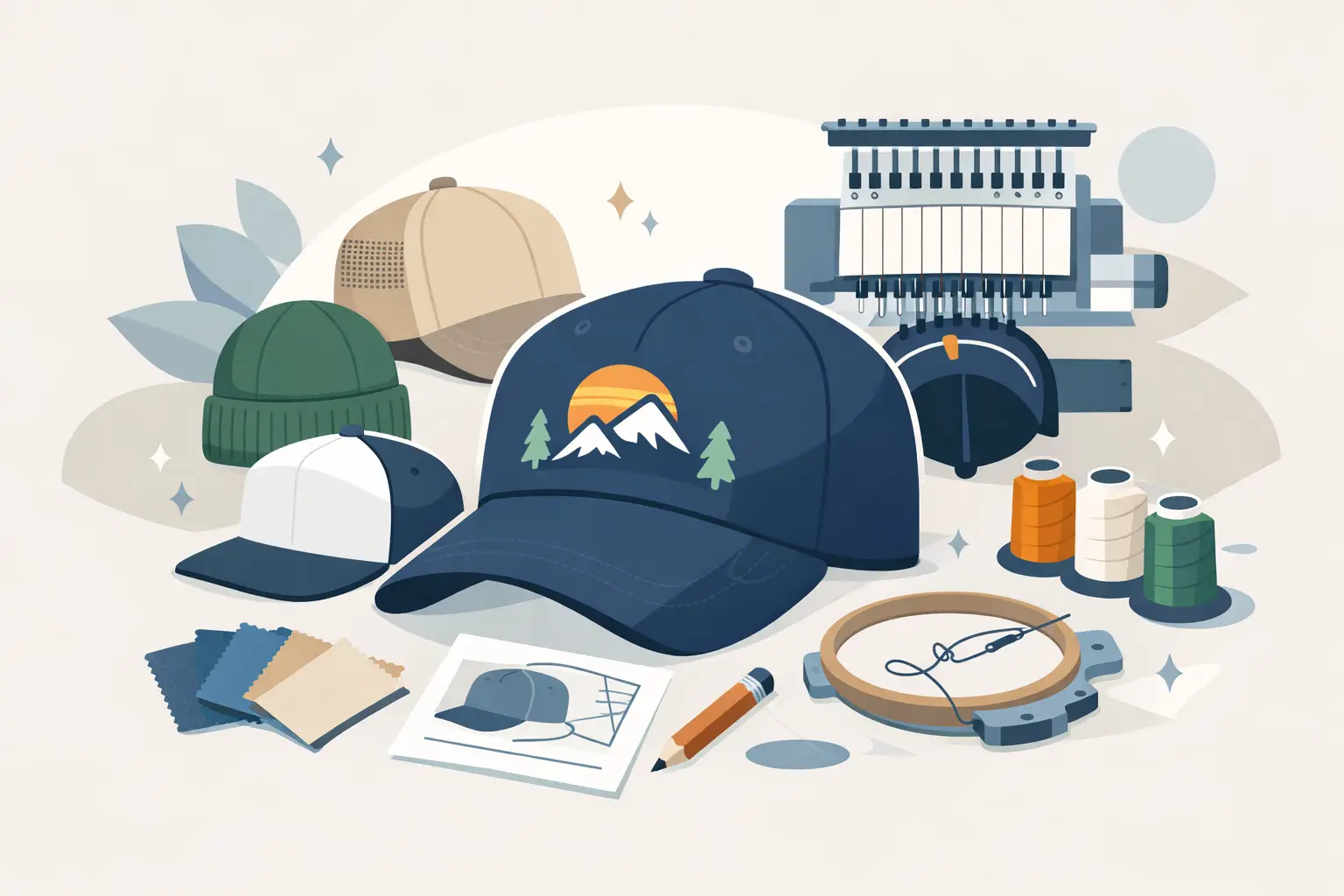 Custom Hat Embroidery Ordering Guide