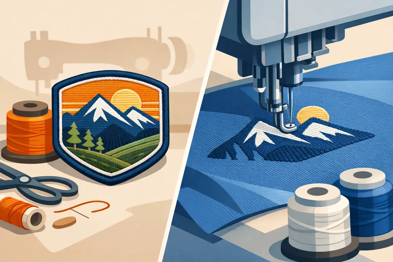 Embroidered Patches vs Direct Embroidery