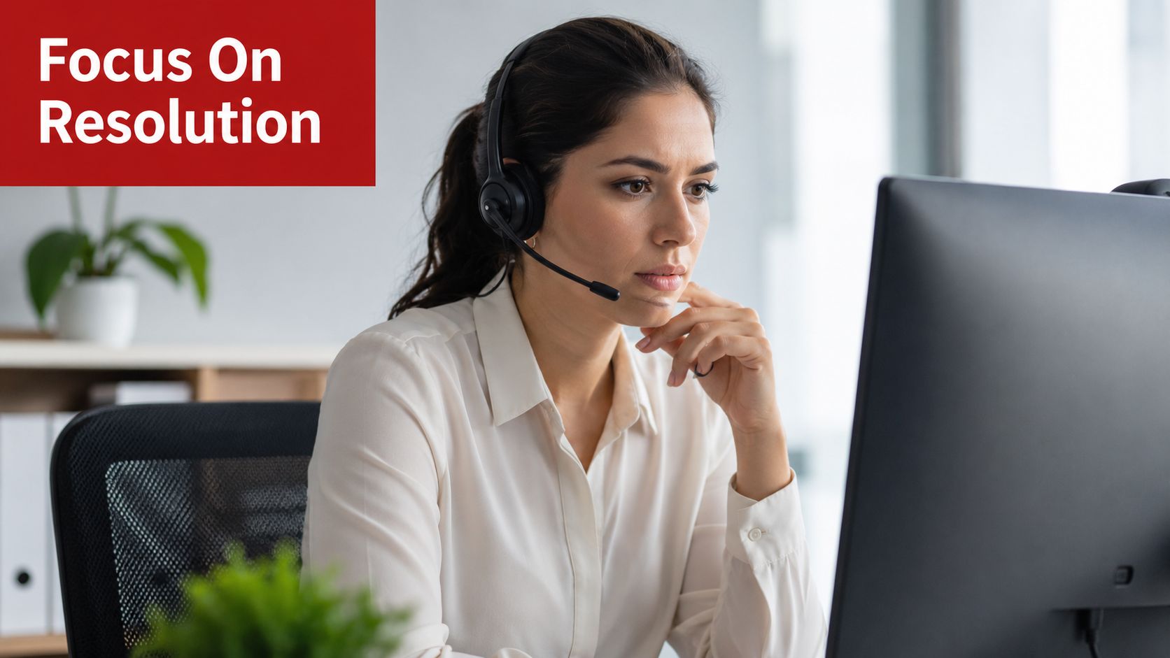 Aim for a Fast Solution Not Just a Fast Reply