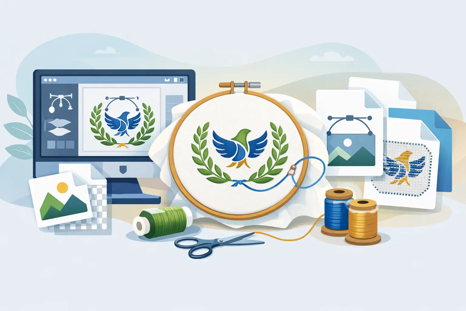 What File Type for Embroidery Logo?