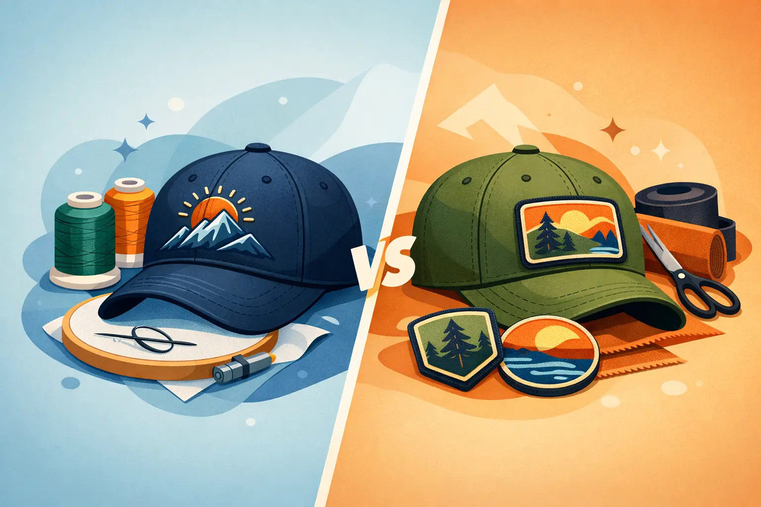 Embroidered Hats vs Patches: Which Wins?