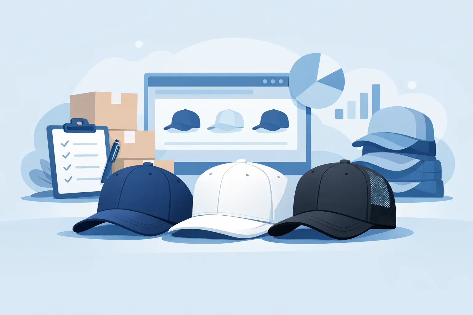 How to Choose Blank Hats for Bulk Orders