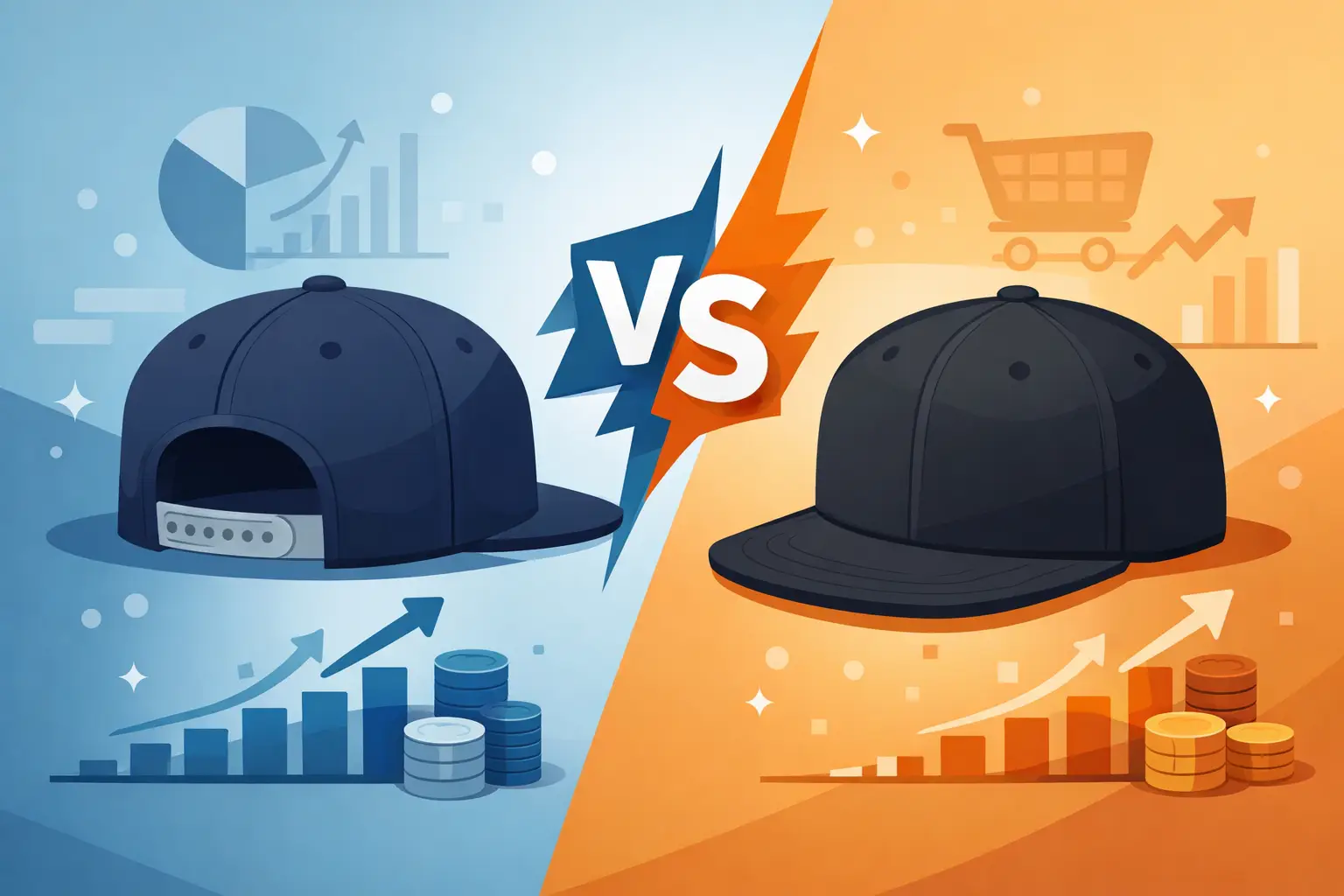 Snapback vs Fitted Hat: Which Sells Better?