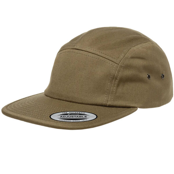 YP Classics - Classic Jockey Flat Bill Cap - 7005 - Olive