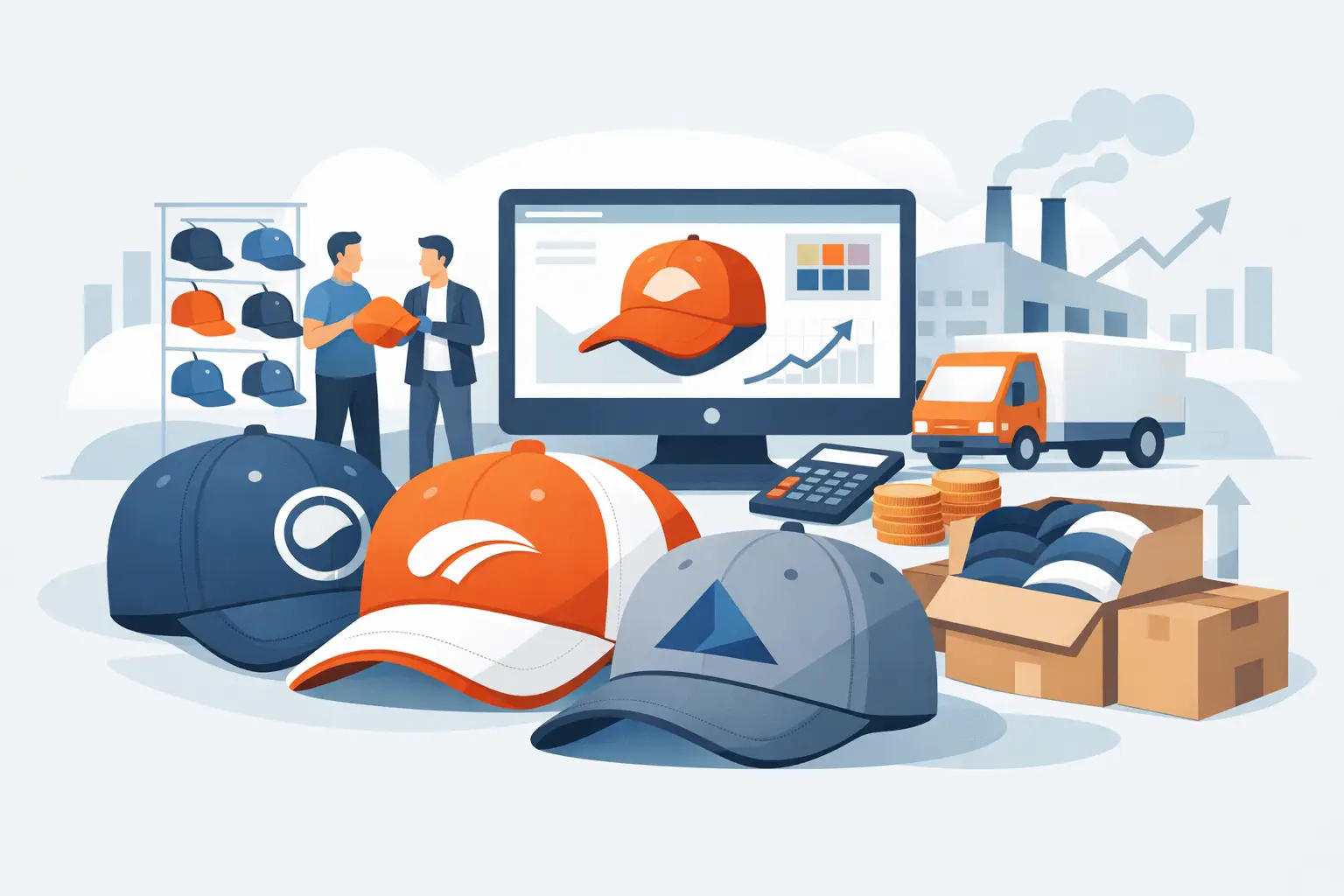 Custom Logo Hats Wholesale for Better Margins