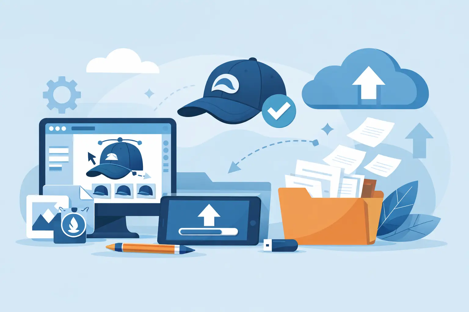 How to Submit Hat Logo Files Without Delays
