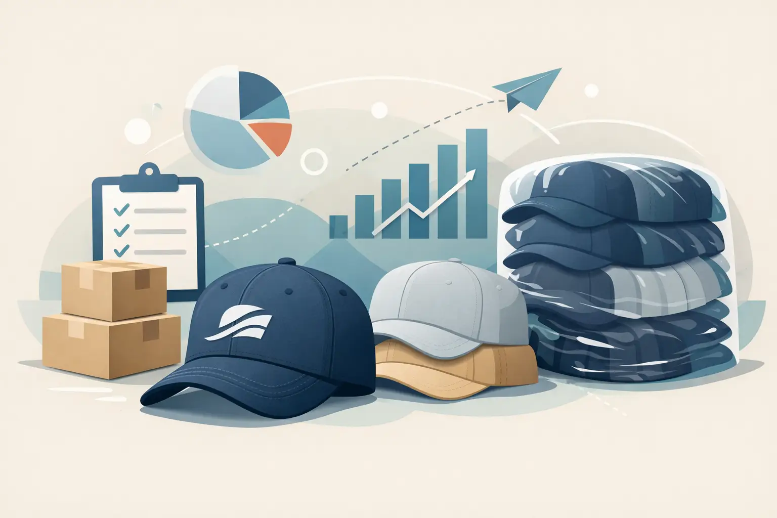 Low Minimum Logo Hats Without the Bulk Risk