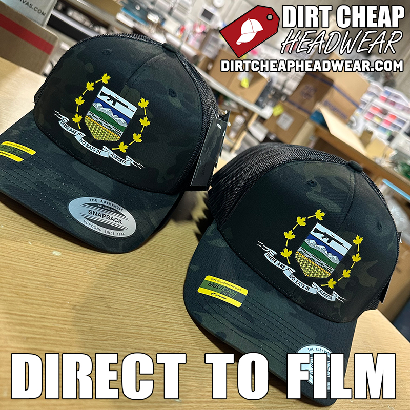 direct to film hats