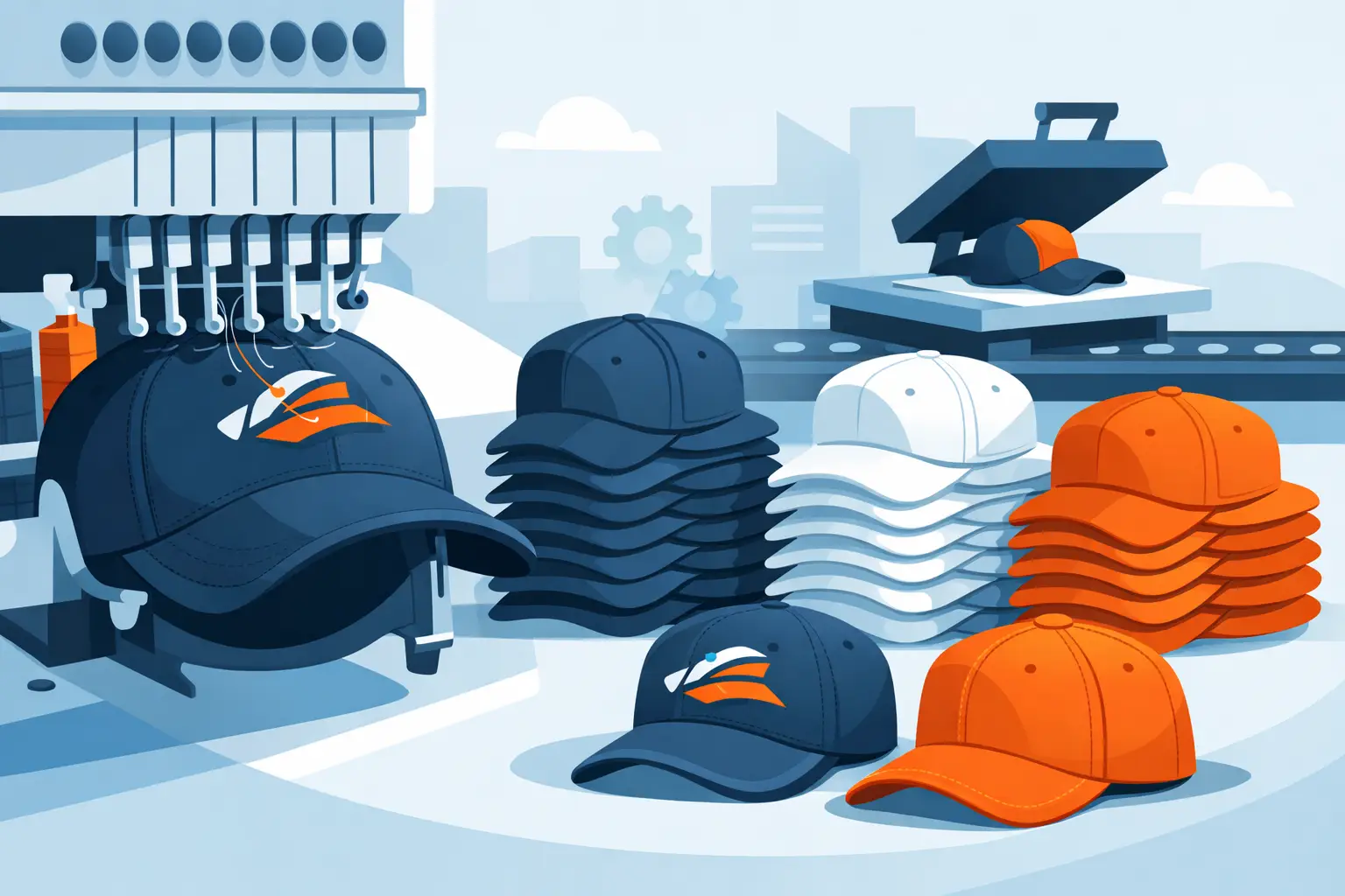 Baseball Cap Decoration That Holds Up in Bulk