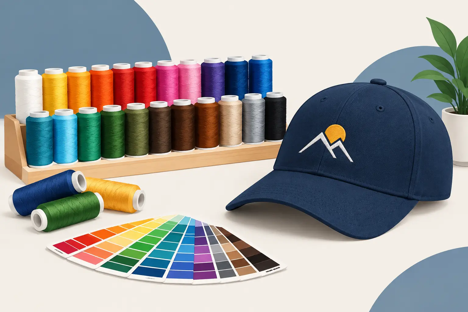 Embroidery Thread Colors Guide for Branded Hats