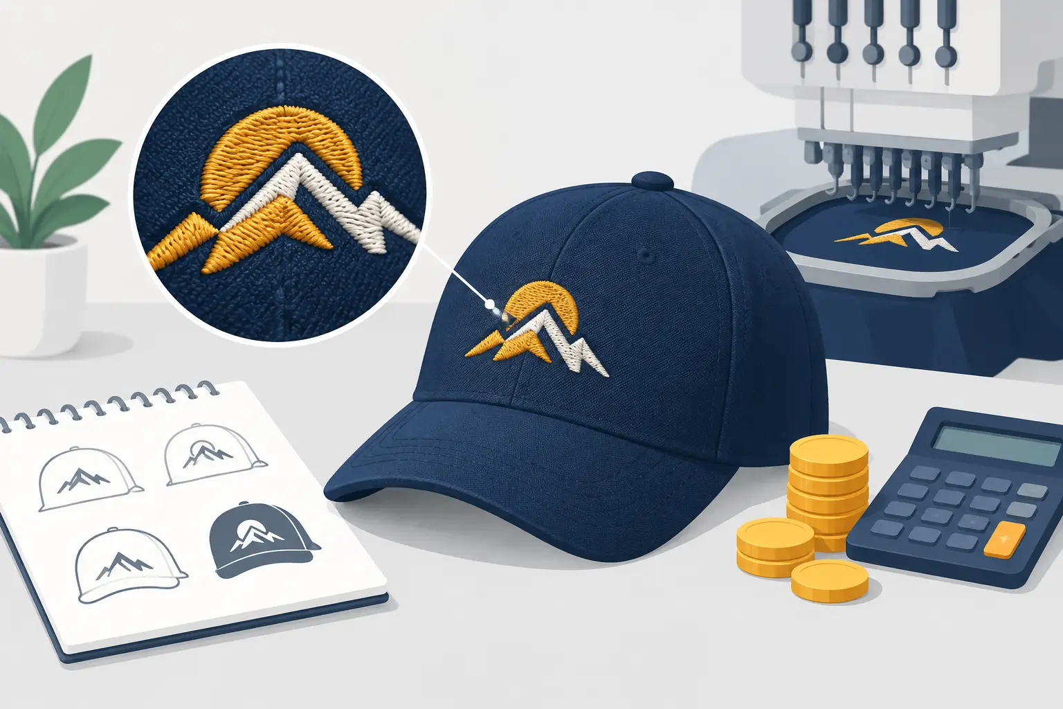 How Many Stitches for Hat Logo? Plan Your Cost