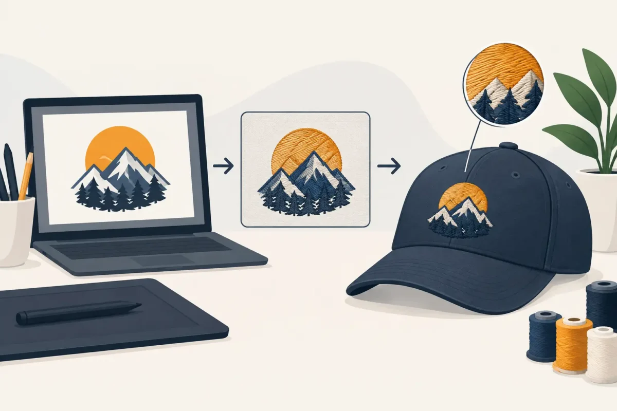 How to Prepare Artwork for Embroidery on Hats